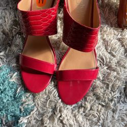 Calvin Klein Red Heels $25, Size 11