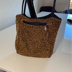 Bottega Veneta Reversible Leopard Tote