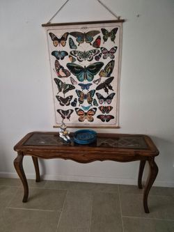 Sofa Entry Bar TV Table French Cottage Farmhouse Vintage