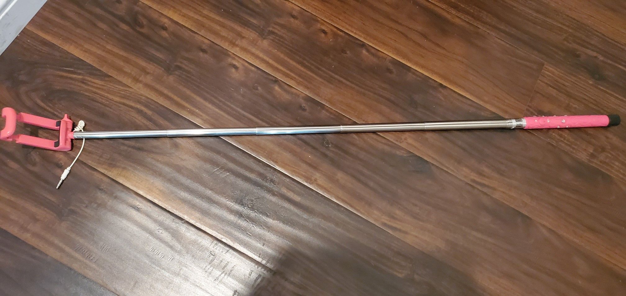 Selfie stick with Rhinestones