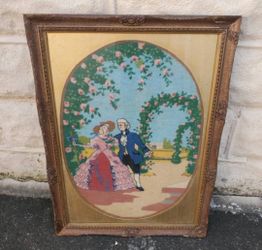 Vintage Handmade Needlepoint 