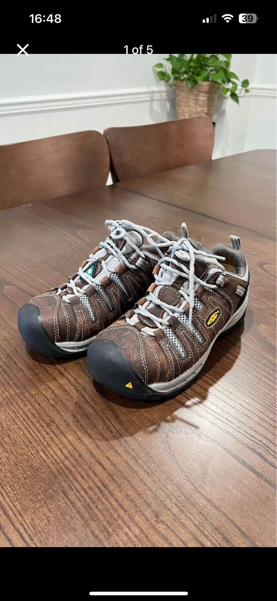 KEEN Steel Toe Shoes