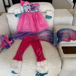 Unicorn Costume 5-6 Size $20