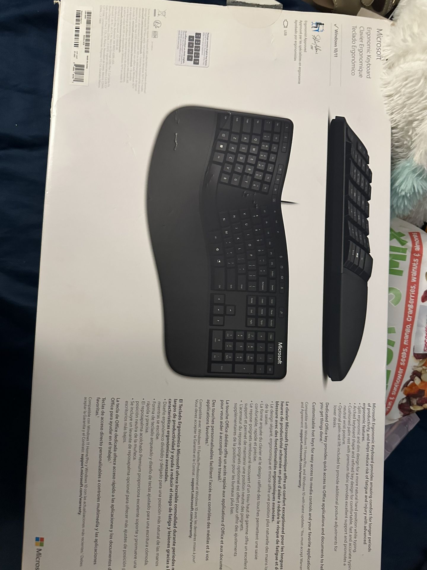 Microsoft Ergonomic Keyboard for Business - Wired (LXM-00001)