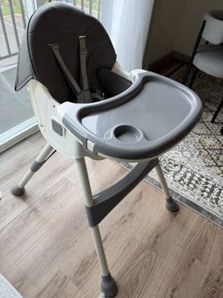 Baby High Chair with Tray and Harness