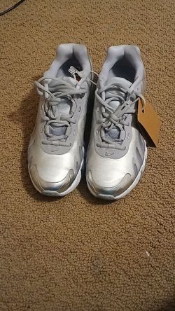 Nike Silver Low-Top Sneakers with Tags