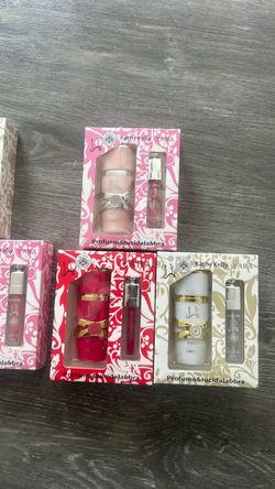Set perfume y lip gloss