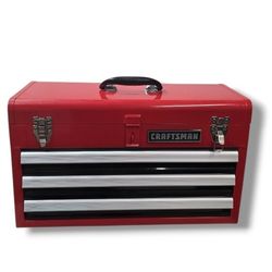 Craftsman Portable Metal Tool Box 