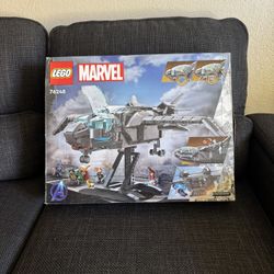LEGO Marvel Avengers Quinjet 76248 - Spaceship Building Toy Set with Thor, Iron Man, Black Widow, Loki and Captain America, Infinity Saga