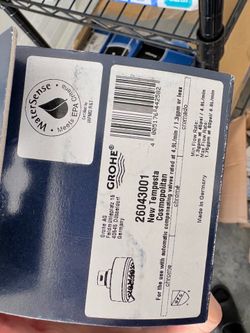 GROHE shower head CHROME