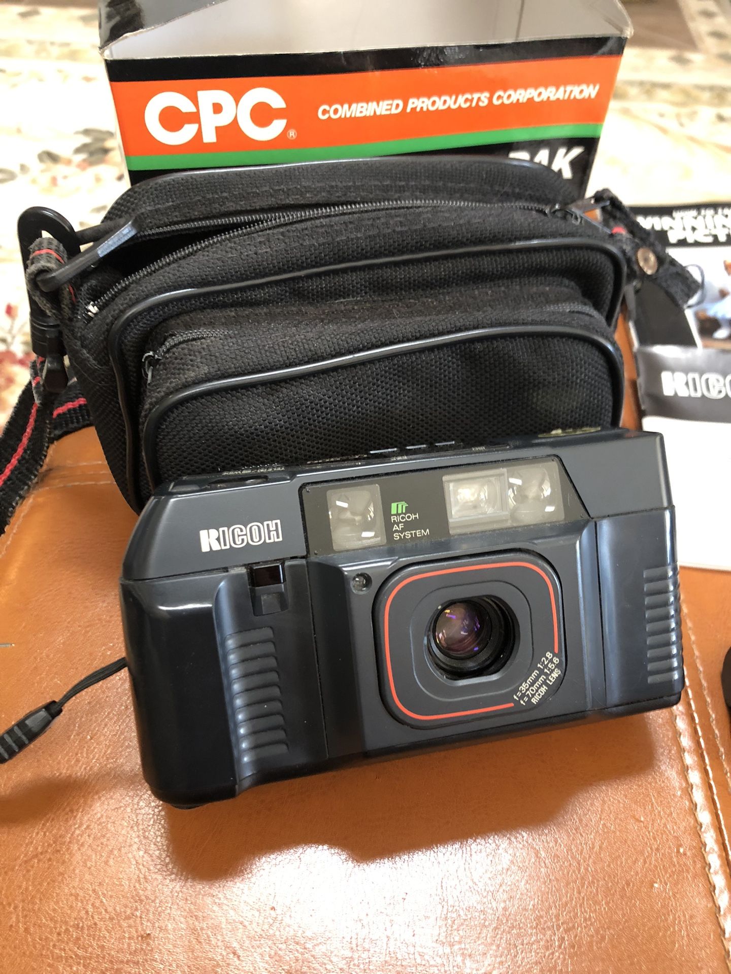 RICOH TF -500 Auto Zoom Camera 