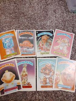 1986 garbage pail kid cards