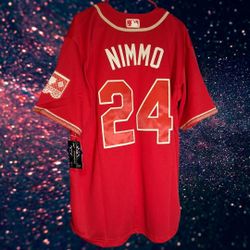 Nike Texas Rangers Brandon Nimmo #24 2026 City Connect jersey
