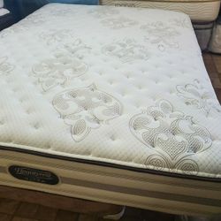 Mattress And Box Spring Queen Size 