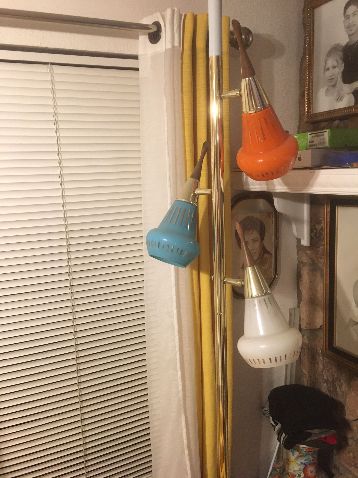 Vintage Tension Pole Lamp