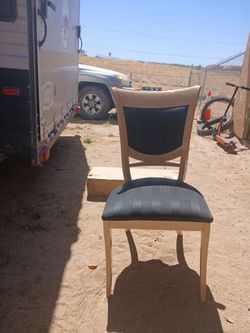 Dining Chair with Upholstered Seat and Back