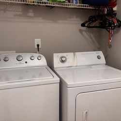 Whirlpool Washer And Dryer