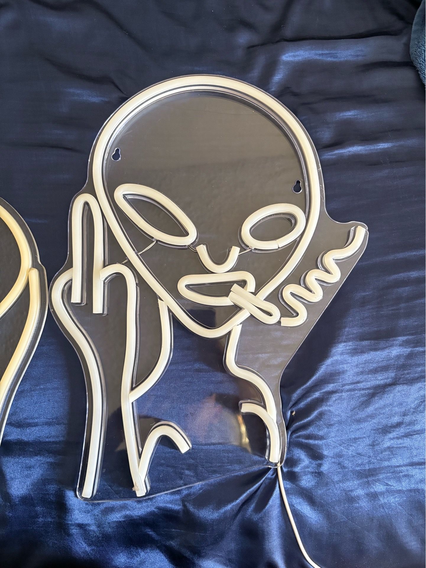 Alien LED sign