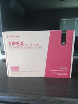 Beetles tipex nail tips