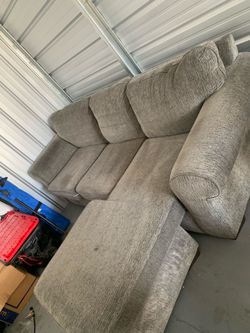 Gray Sectional Couch