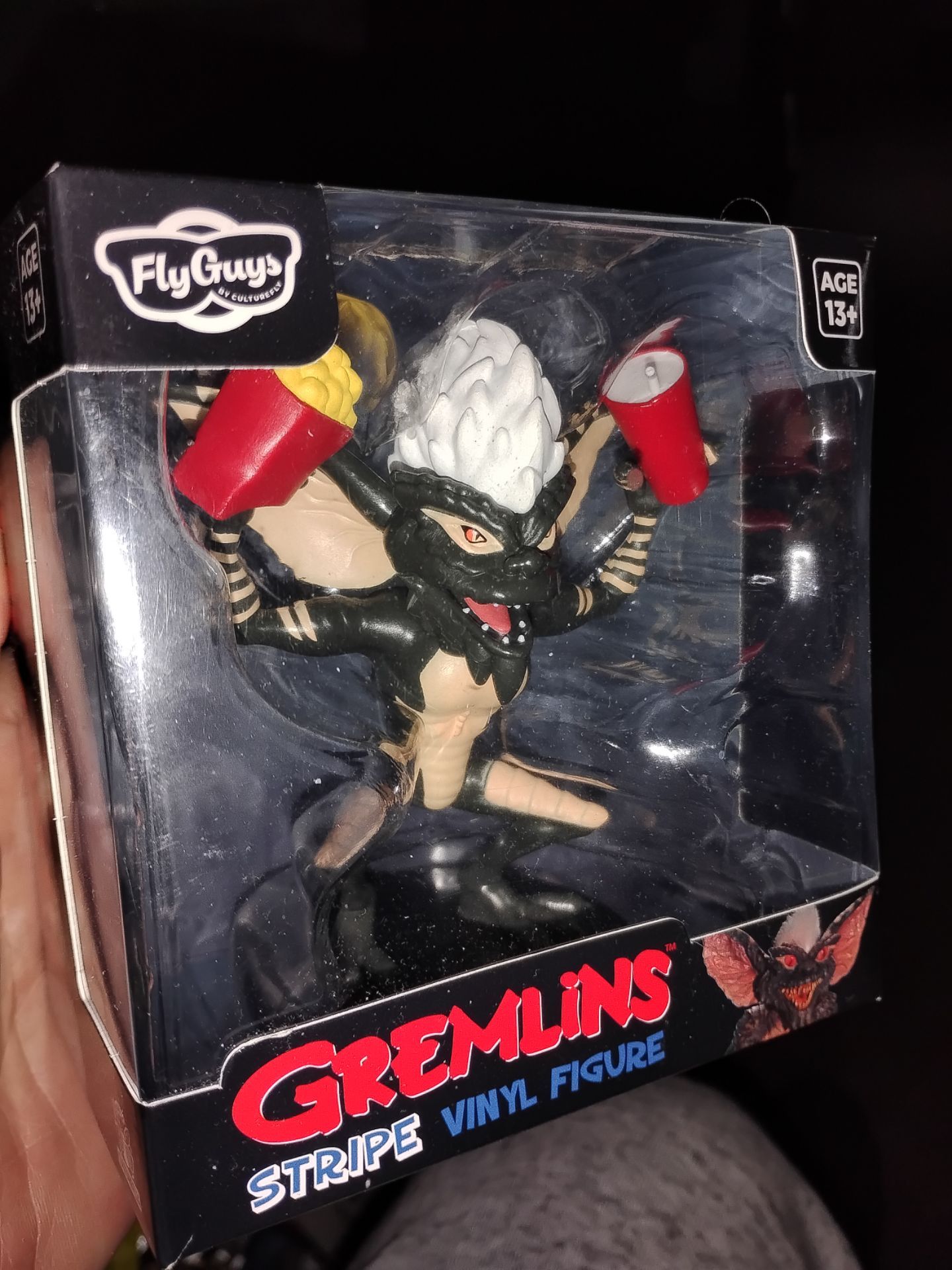 Stripe Gremlins in Original Box 4 in tall