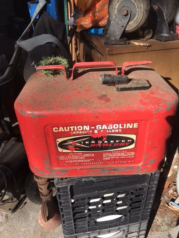 Antique boat tank