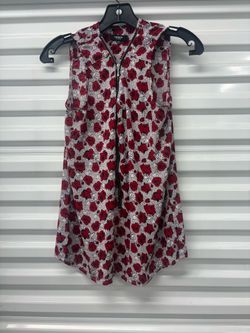 Soft And Stylish Ladies’ Rose Floral Blouse By Premise Size Small