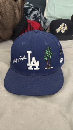 New Era 59Fifty Los Angeles Dodgers Fitted cap with designs size 8