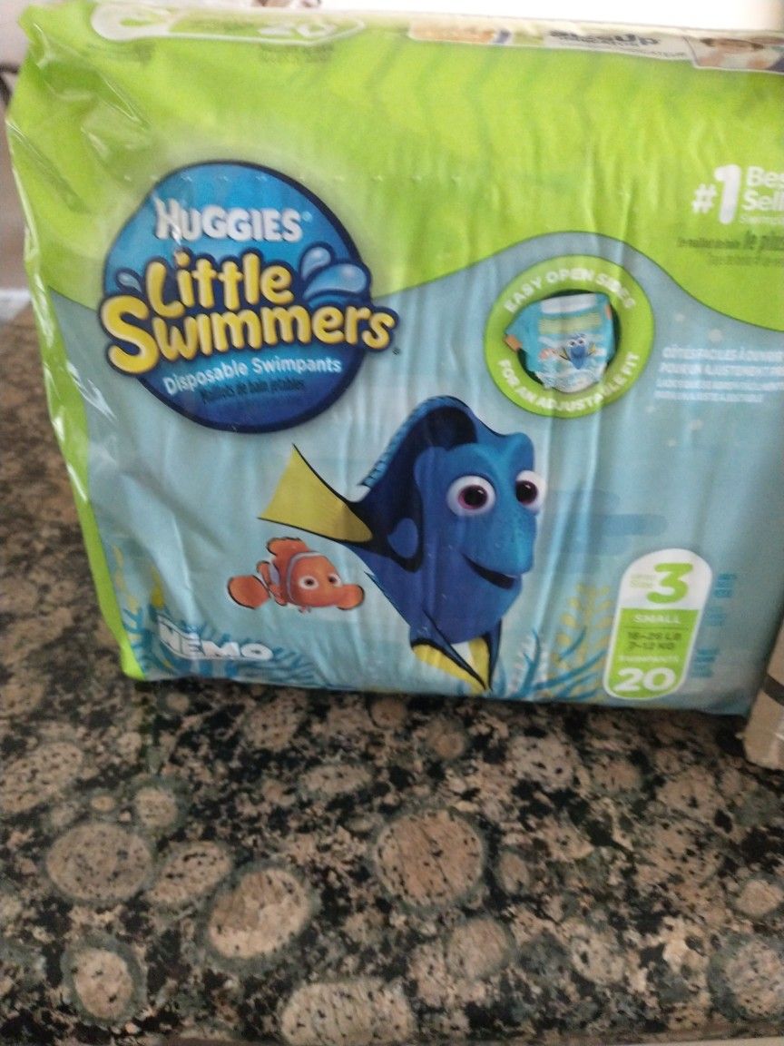 Huggies Little Swimmers Size S-P 16-26 LB Cont 40