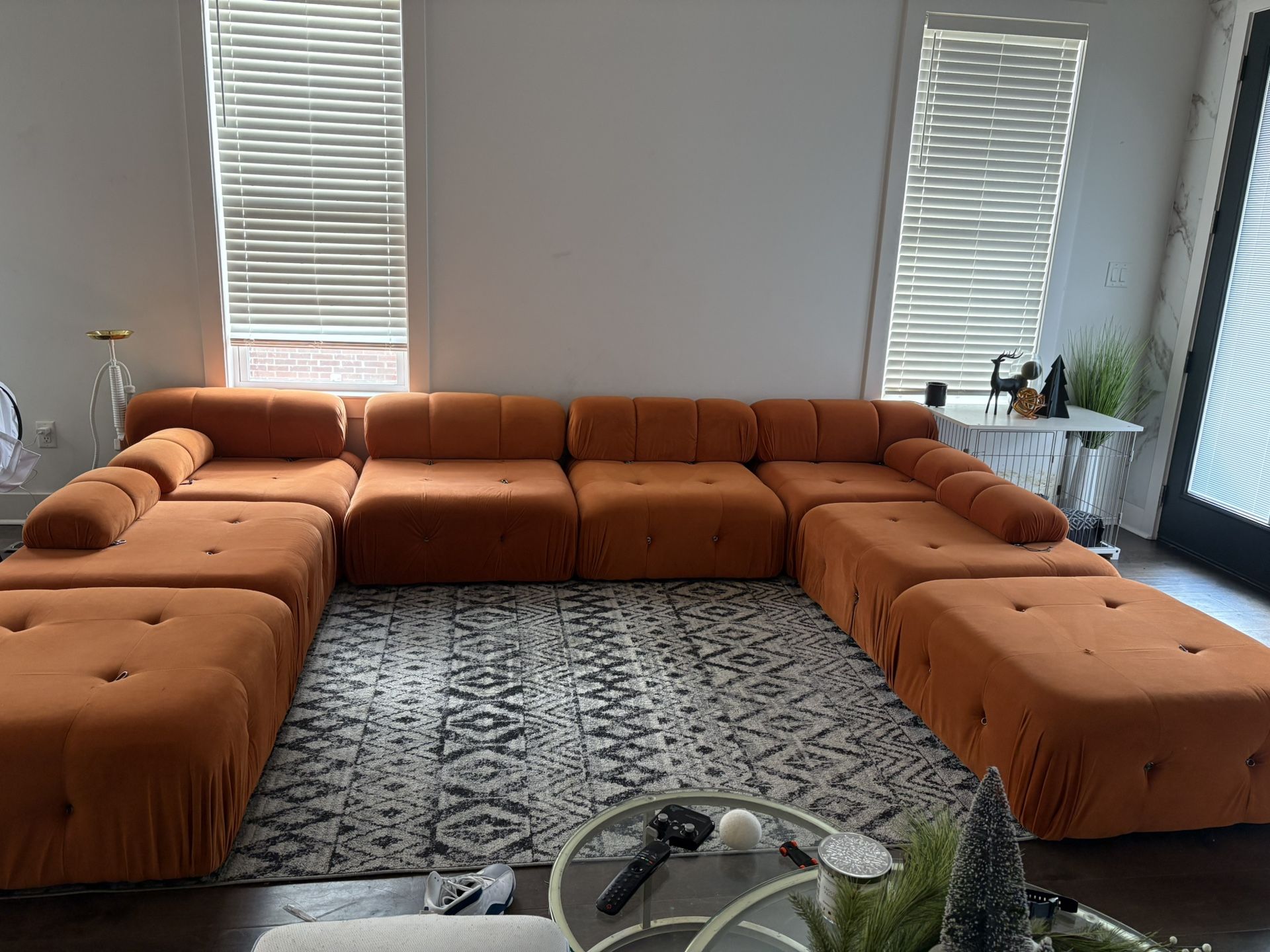 Orange Sofa