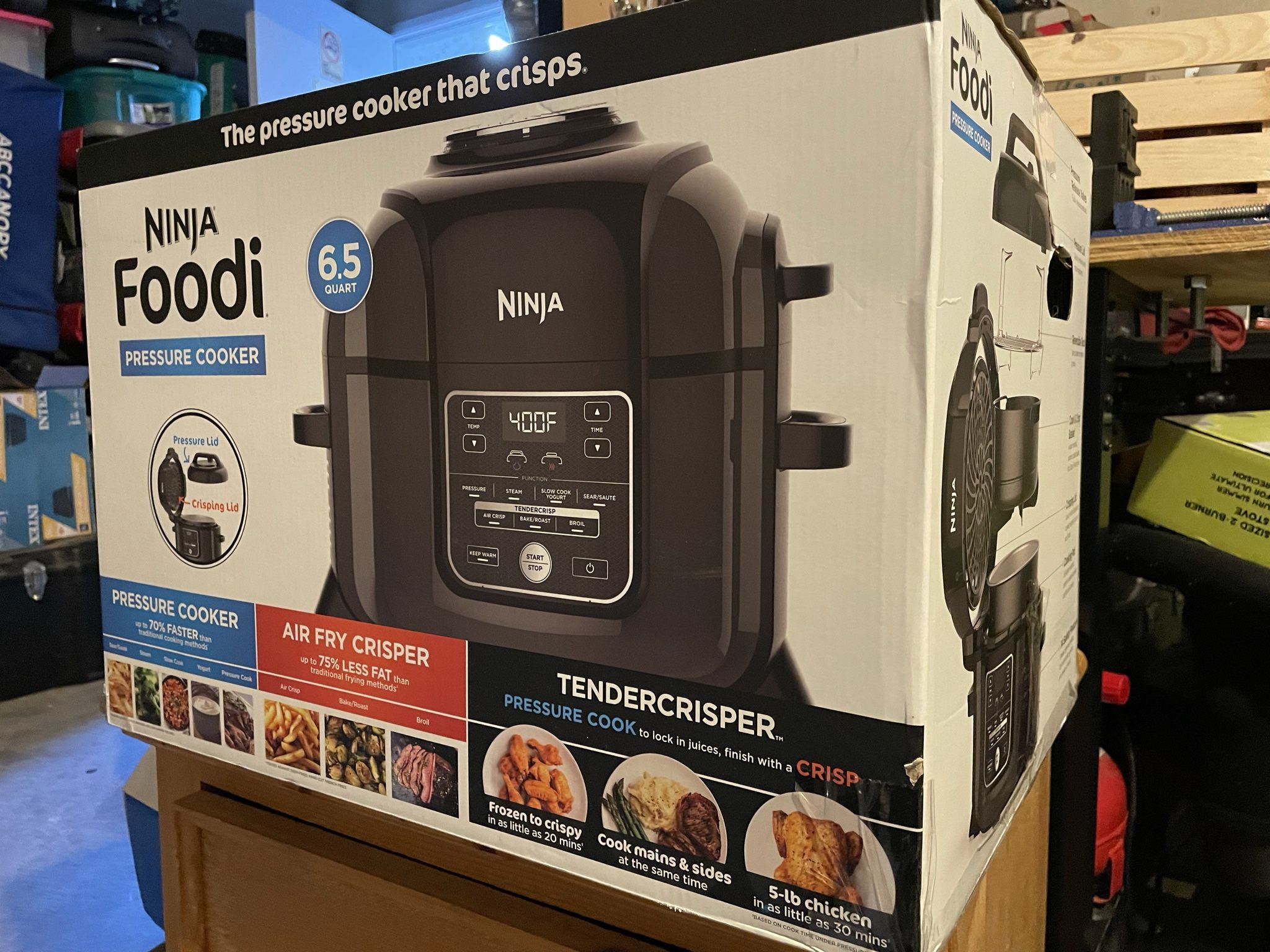 Ninja Foodi Pressure Cooker qt NEW! $90
