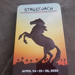 Stagecoach 2020 Wristband/Poster