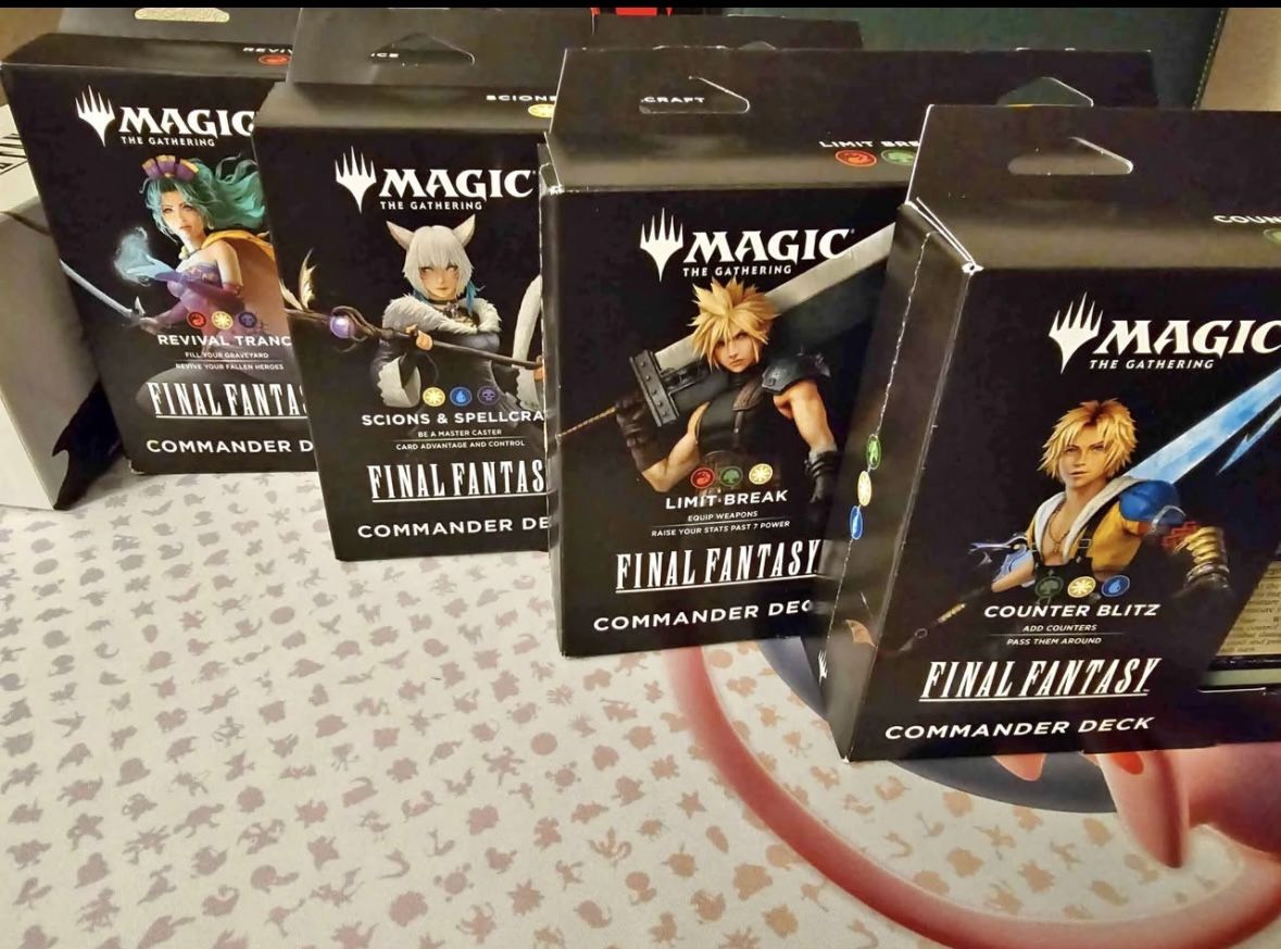 Magic: Final Fantasy Commander Decks