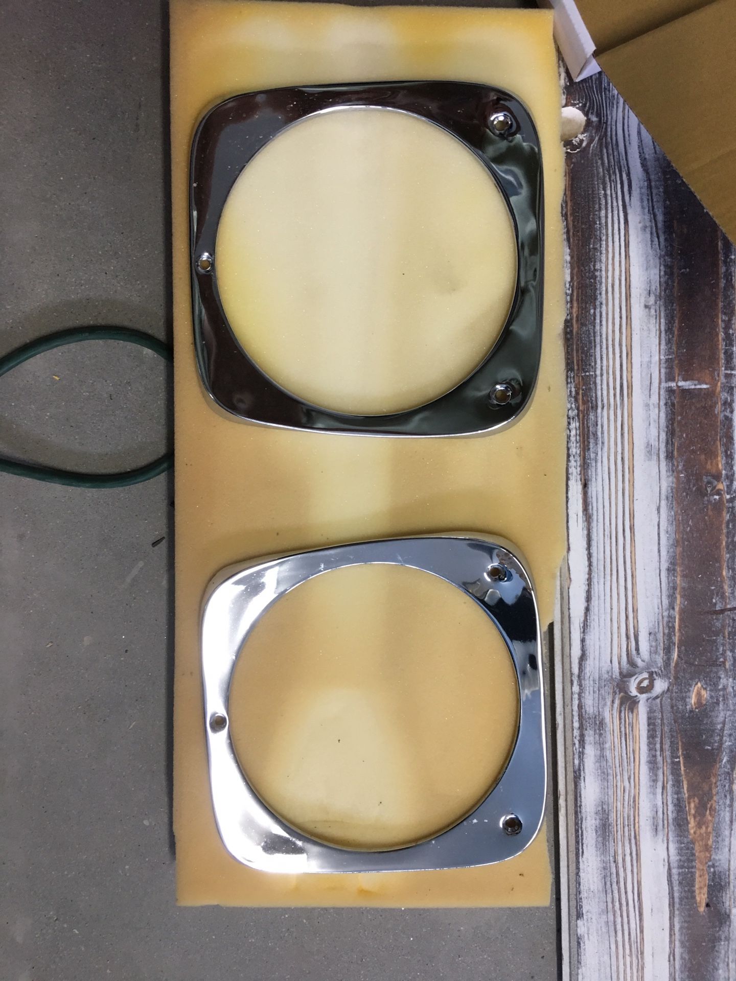 C10 headlight bezels