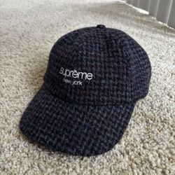 Supreme Harris Tweed 6 Panel Hat