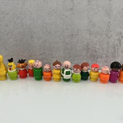 Vintage Fisher Price Little People Lot - Sesame Street 