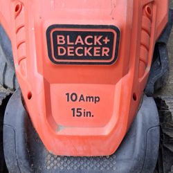 Black And Decker 15 In. Electric Lawnmower 
