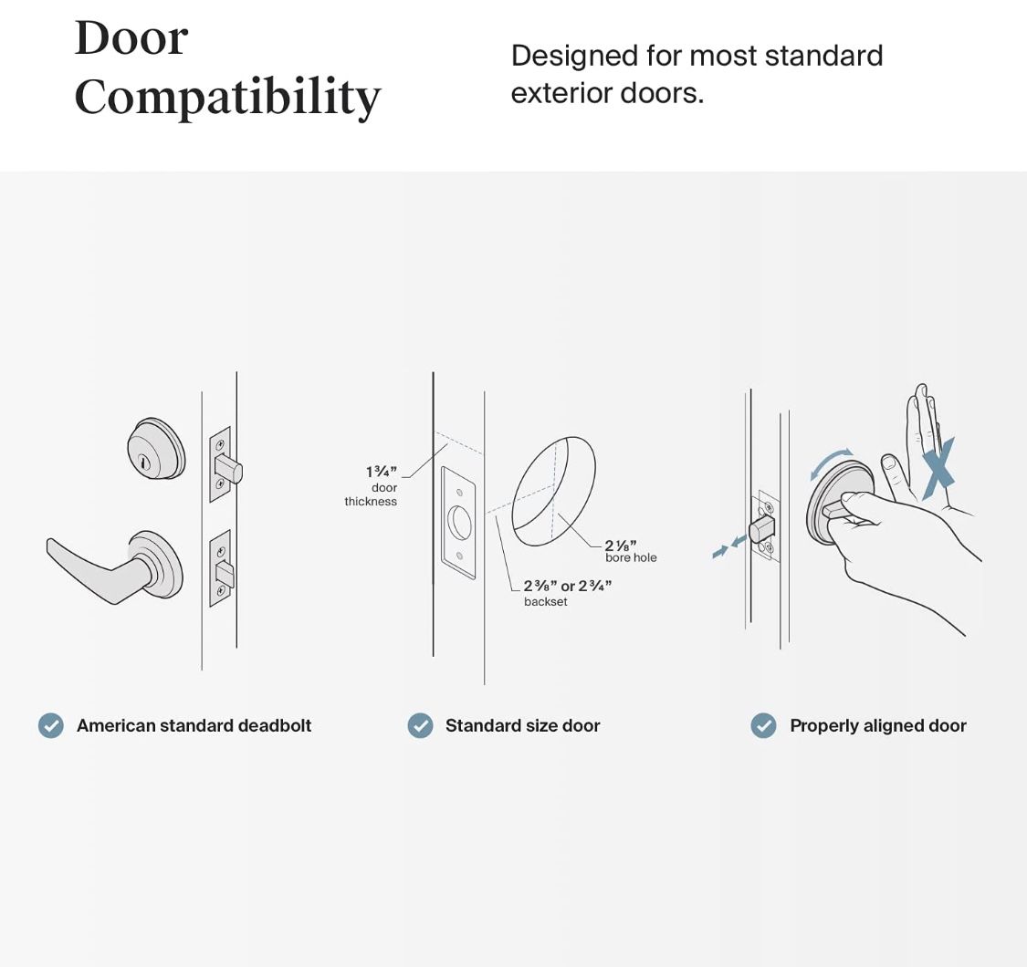 Level Smart Deadbolt Lock (Touch Edition)
