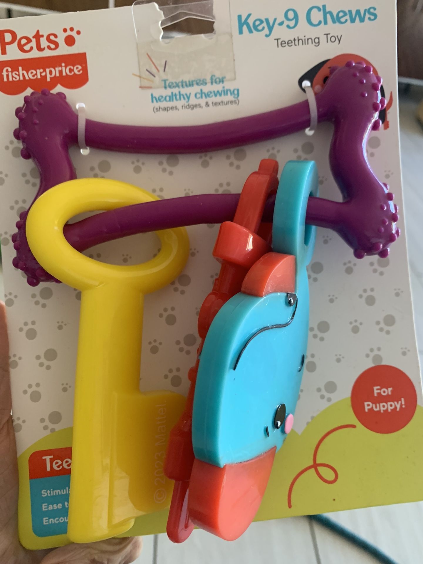 Dog toys, Key – Fisher Price for teething