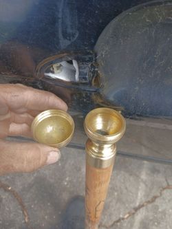 Walking cane with stash spots for whatever