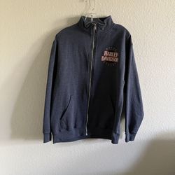 Harley Davidson Zip Up Jacket Indiana Size Medium