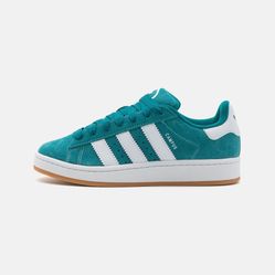 Size 9 - Adidas Campus 00s Legacy Teal Cloud White Gum Men's-ID1437 size 9