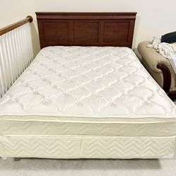 Queen Size Bed Frame With Box Spring And Mattress