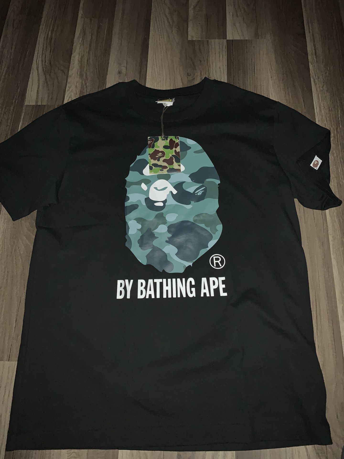 Bape Camo Head By Bathing Ape Black/Green (L)