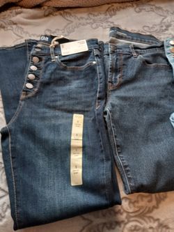 Jeans Stretch 5 Pairs  Size 6 High Rise New Condition 