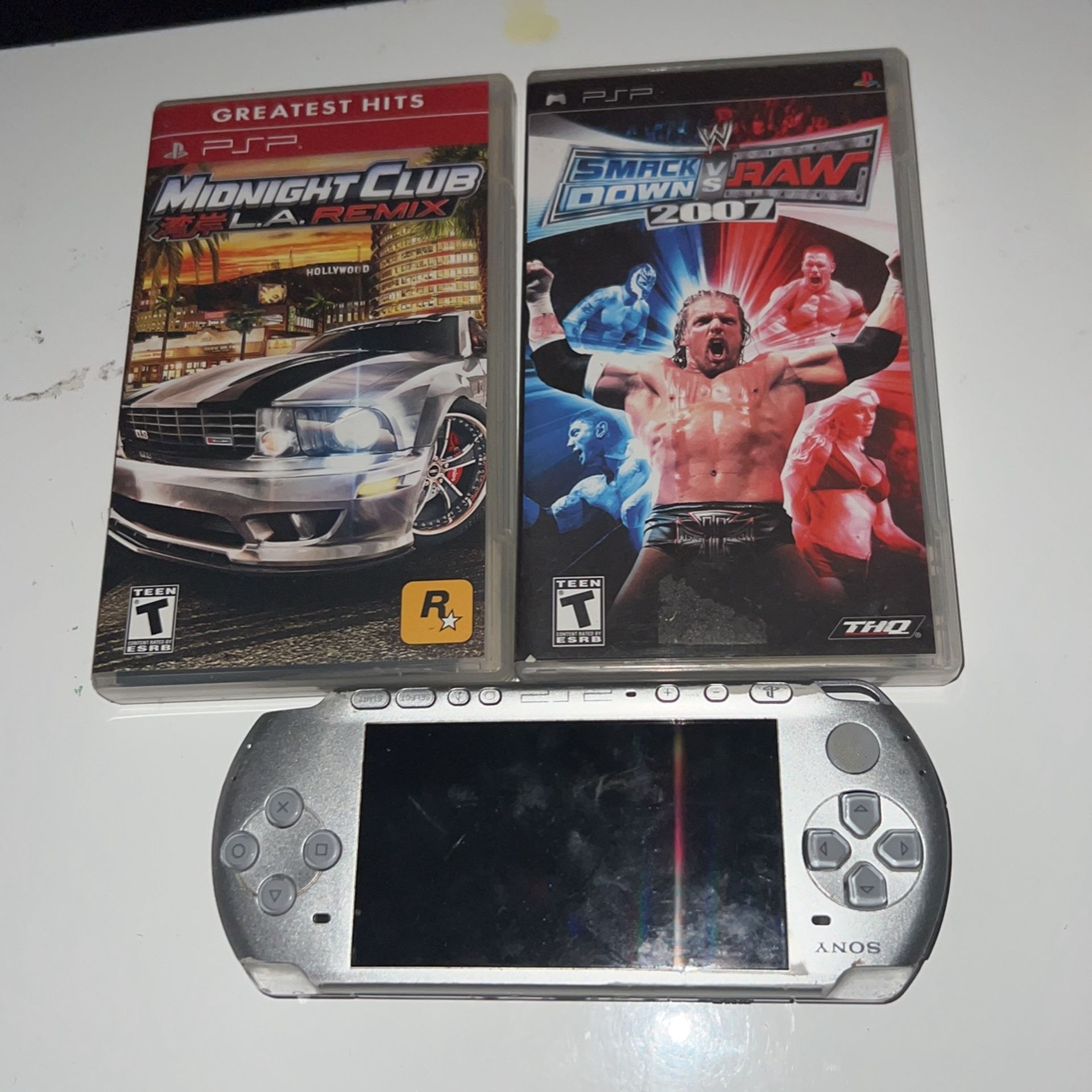 Psp 3001 With Games