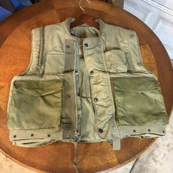 Vietnam Era 1967 USMC Flak Vest M1955 - Size MEDIUM -