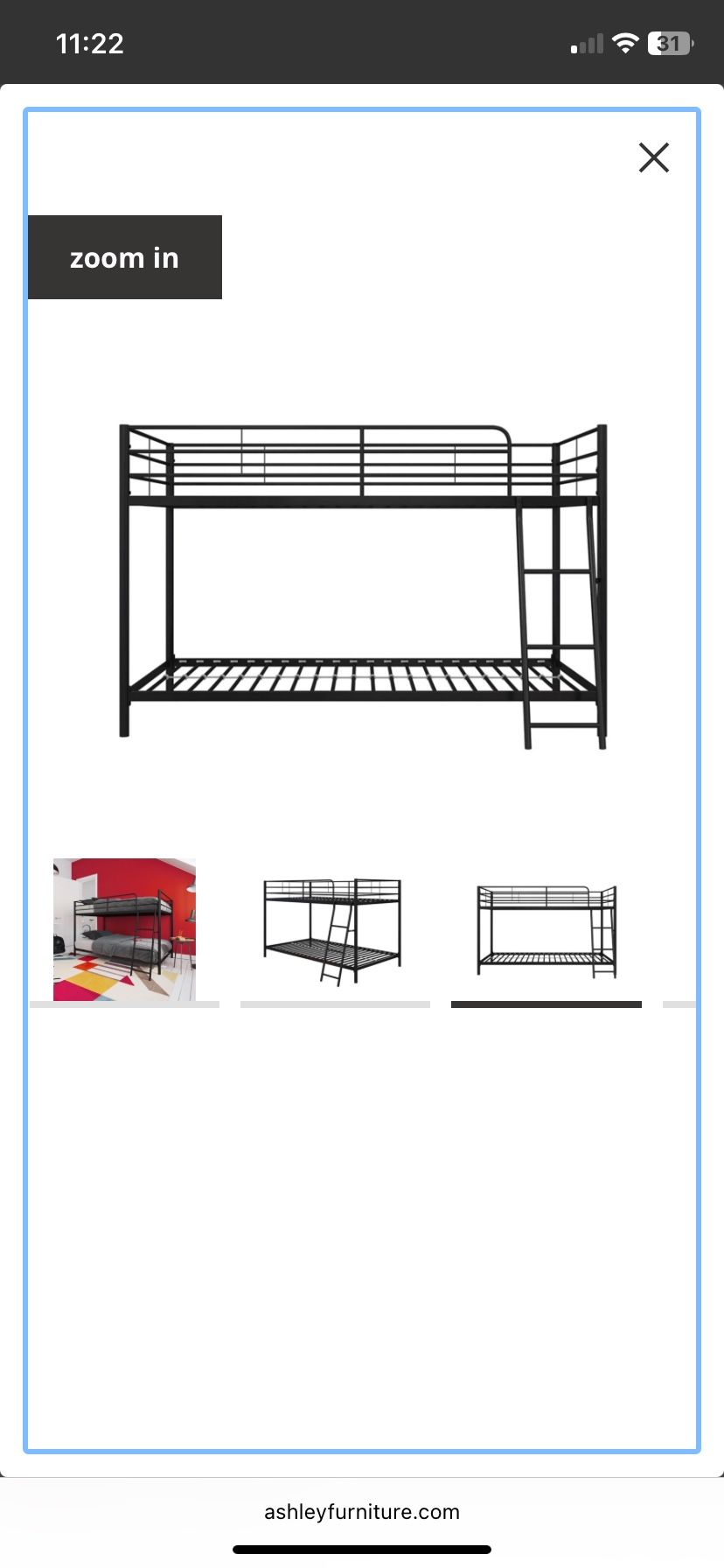 Bunk bed Twin Over Twin