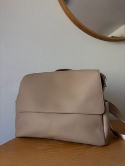 Mina Baie Vegan Leather Diaper Backpack