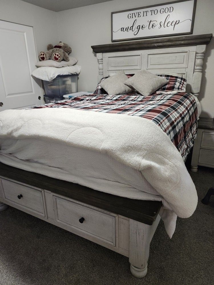 Bed Frame With Drawers